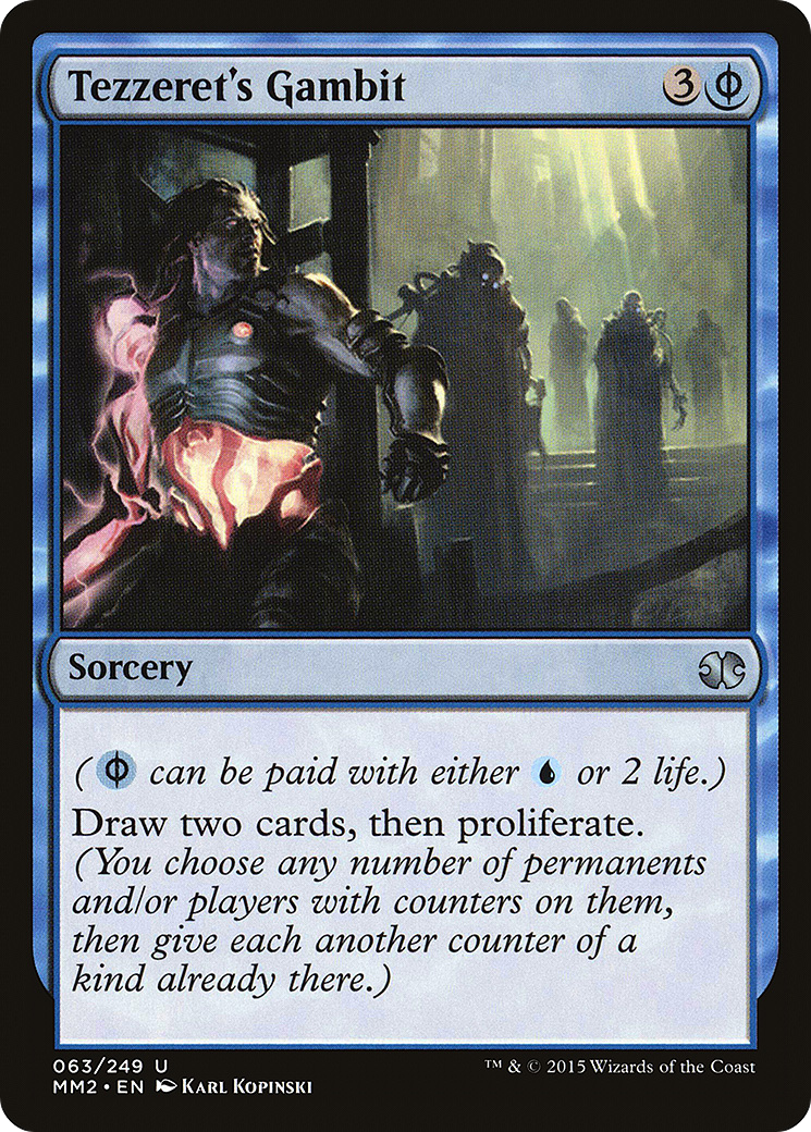 Tezzeret's Gambit (MM2-063) - Modern Masters 2015