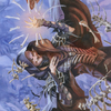 Valentin, Dean of the Vein // Valentin, Dean of the Vein (ASTX-056) - Strixhaven Art Series (Borderless) Foil
