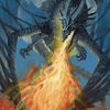 Balefire Dragon // Balefire Dragon (ACMM-065) - Commander Masters Art Series (Borderless)