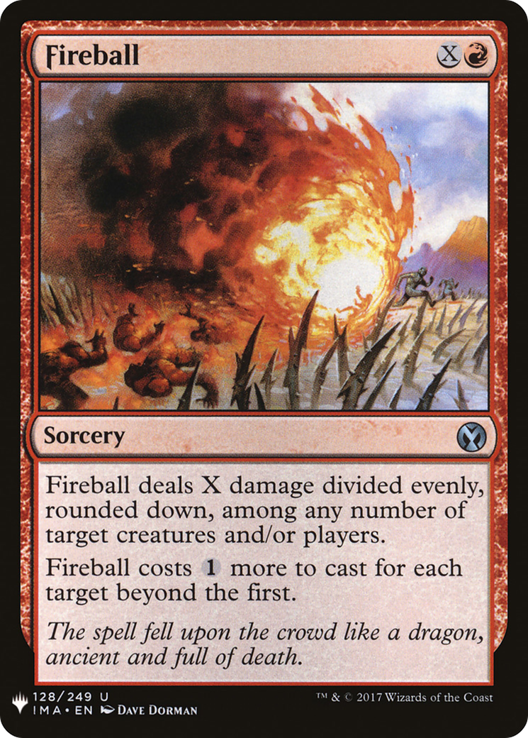 Fireball (IMA) (LIST-IMA-128) - The List