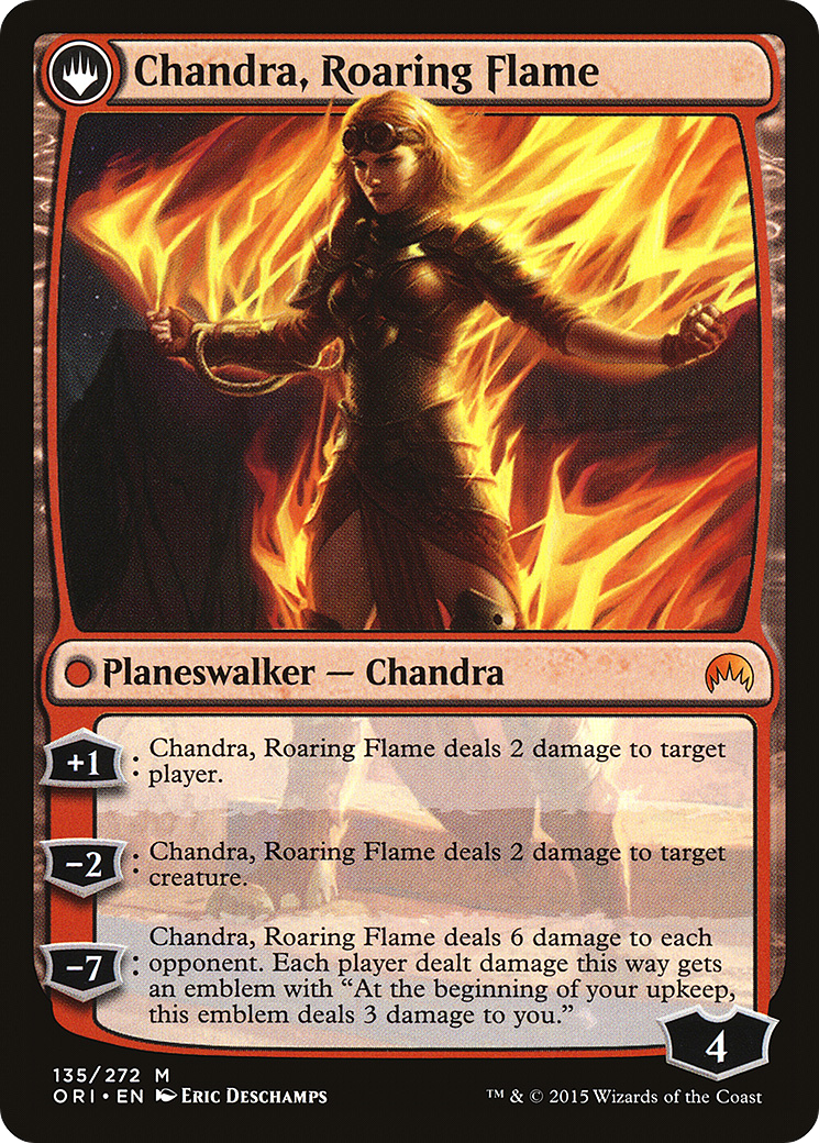 Chandra, Fire of Kaladesh (LIST-135) - The List: (originpwdfc)