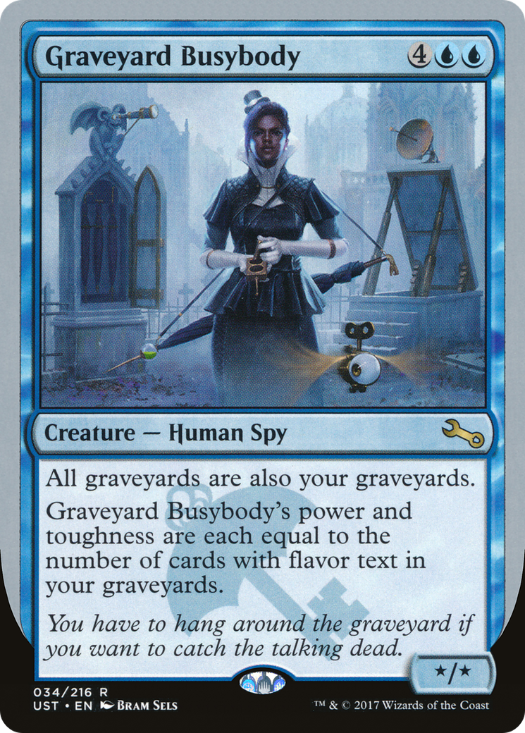 Graveyard Busybody (UST-034) - Unstable Foil