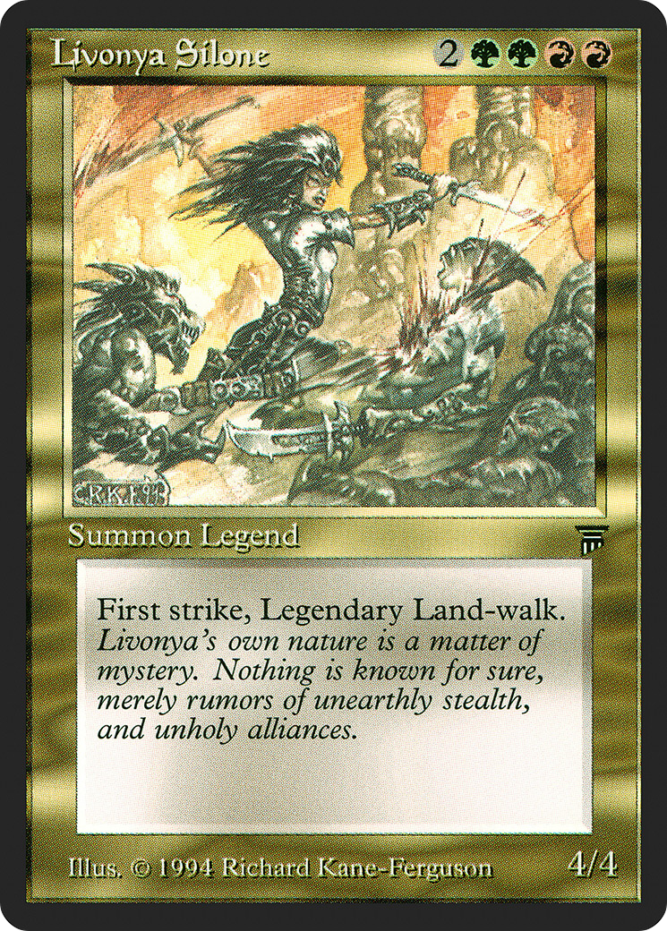 Livonya Silone (LEG-) - Legends