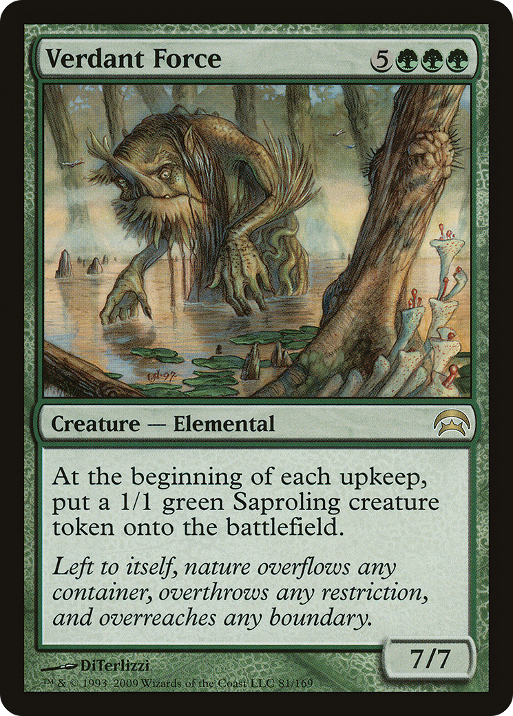 Verdant Force (HOP-081) - Planechase