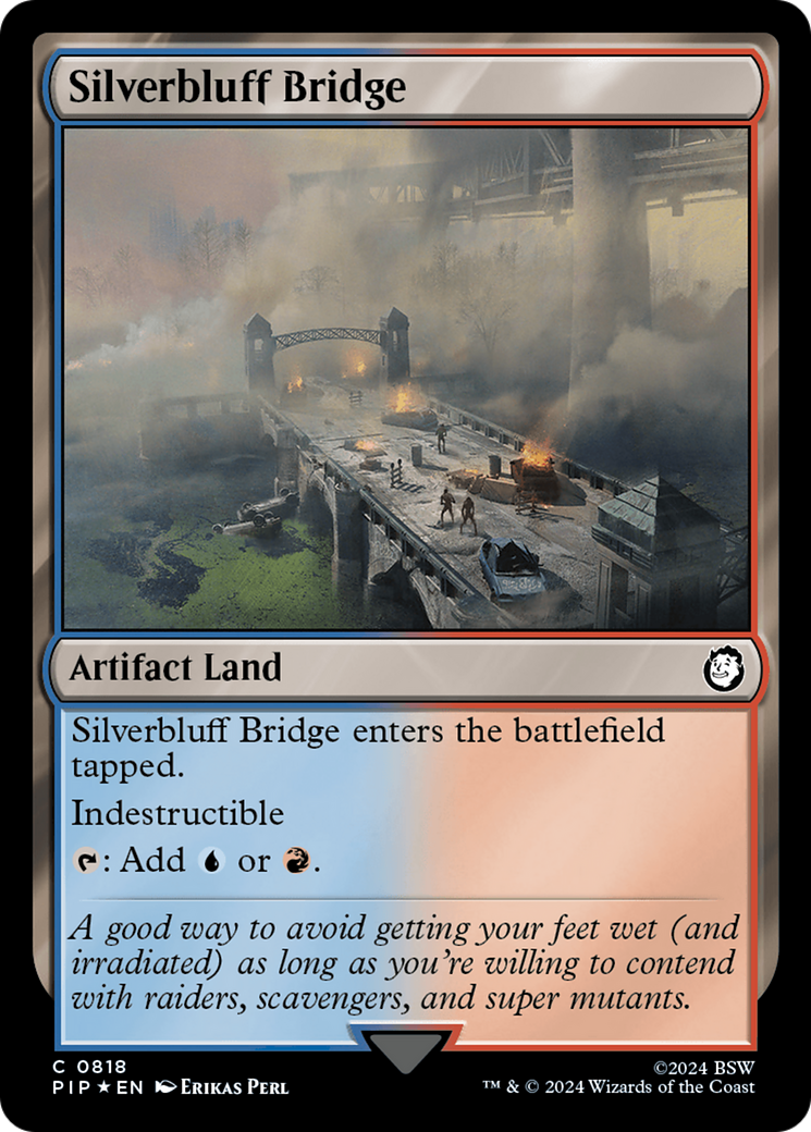 Silverbluff Bridge (Surge Foil) (PIP-818) - Fallout Foil