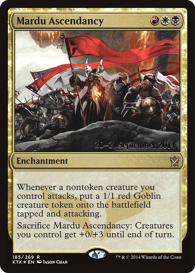 Mardu Ascendancy (PRE-185) - Khans of Tarkir Promos Foil