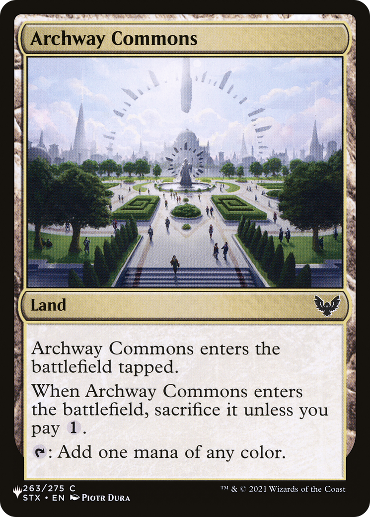 Archway Commons (LIST-263/275) - The List