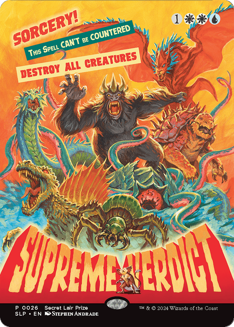 Supreme Verdict (SLP-026) - Secret Lair Showdown