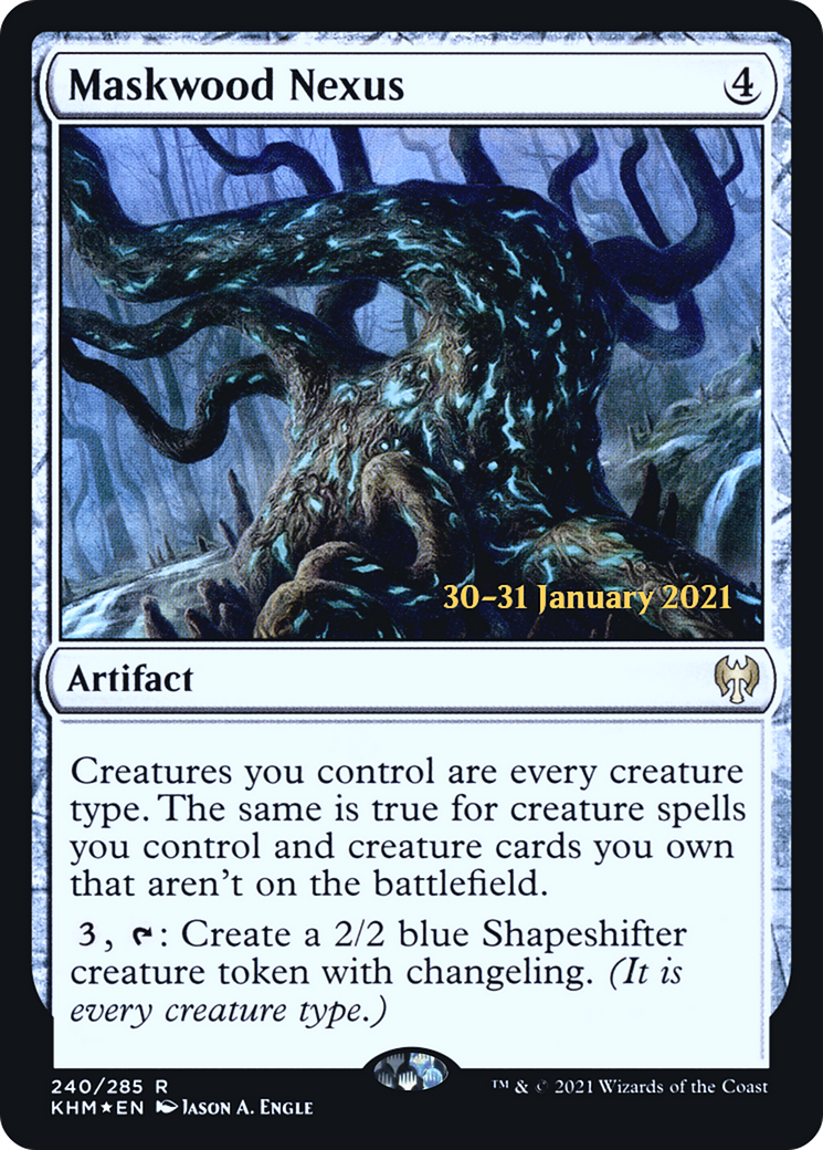 Maskwood Nexus (PRE-240) - Kaldheim Promos Foil