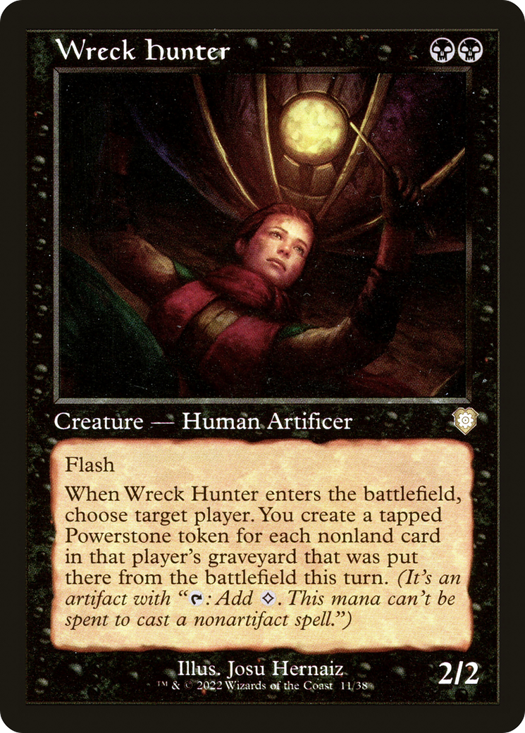 Wreck Hunter (Retro Frame) (BRC-011) - The Brothers' War Commander