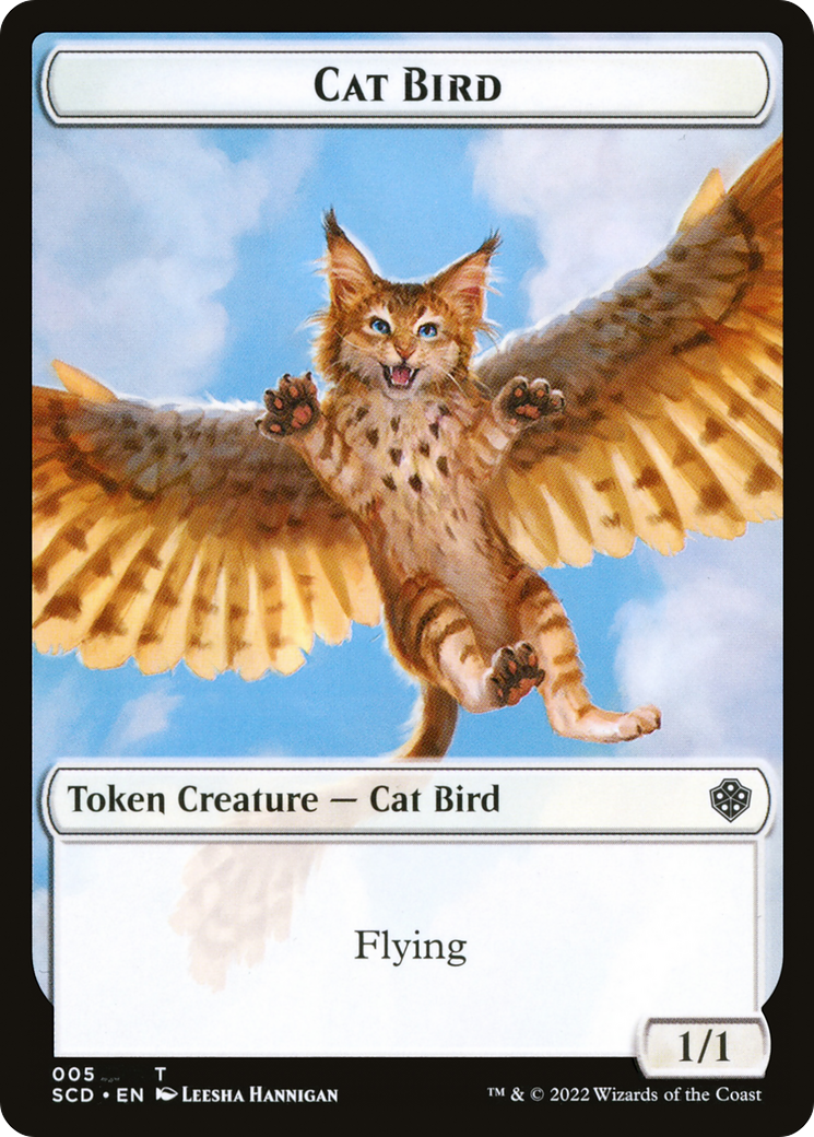 Cat Bird (TSCD-005) - Starter Commander Deck Tokens