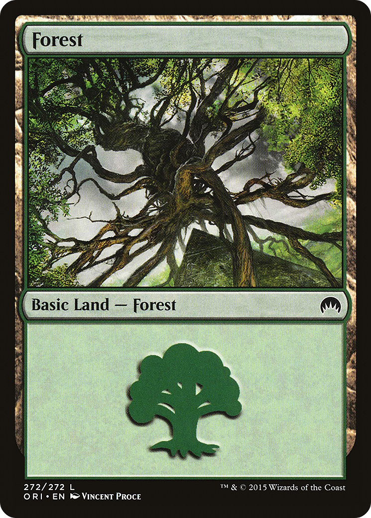 Forest (272) (ORI-272) - Magic Origins Foil