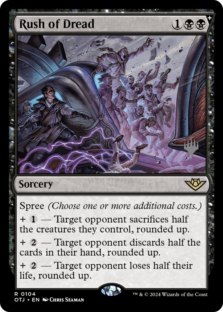 Rush of Dread (PPOTJ-104) - Outlaws of Thunder Junction Promos