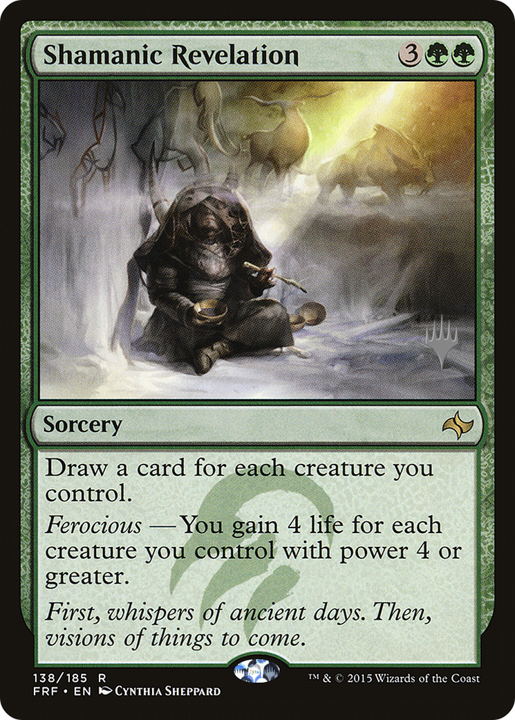 Shamanic Revelation (PPM21-138) - Fate Reforged Promos Foil