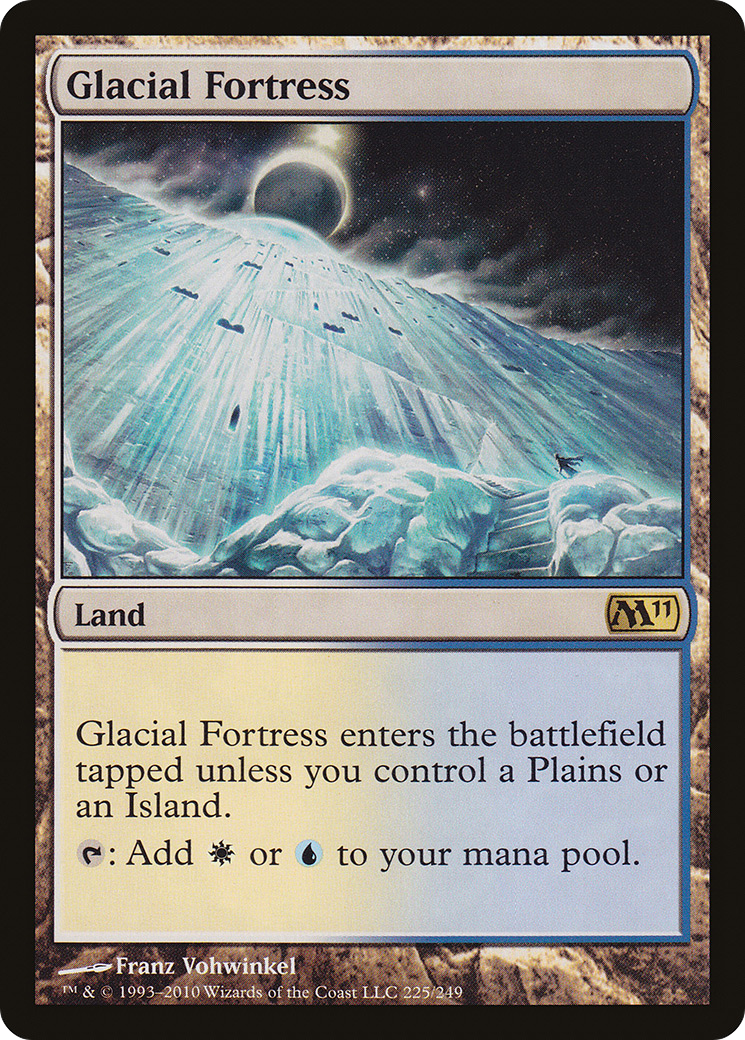 Glacial Fortress (M11-225) - Magic 2011 Foil