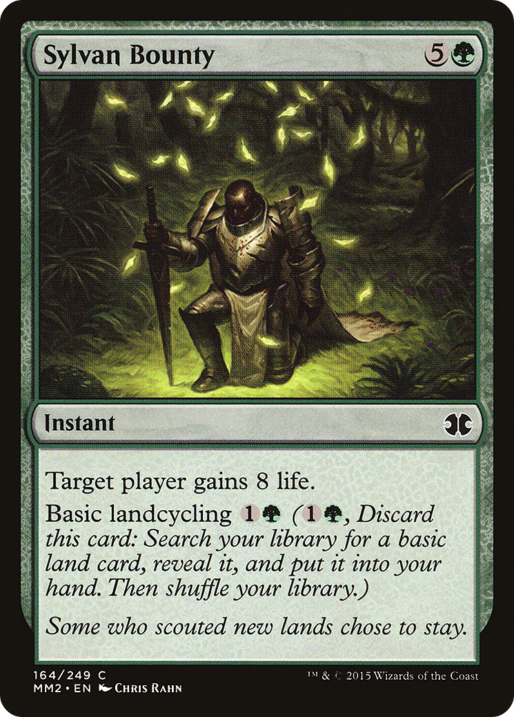Sylvan Bounty (MM2-164) - Modern Masters 2015 Foil