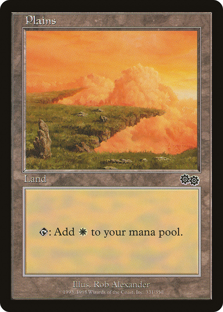 Plains (331) (USG-331) - Urza's Saga