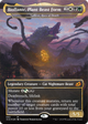 Biollante, Plant Beast Form - Nethroi, Apex of Death (IKO-380) - Ikoria: Lair of Behemoths / Biollante, Plant Beast Form (Borderless) Foil