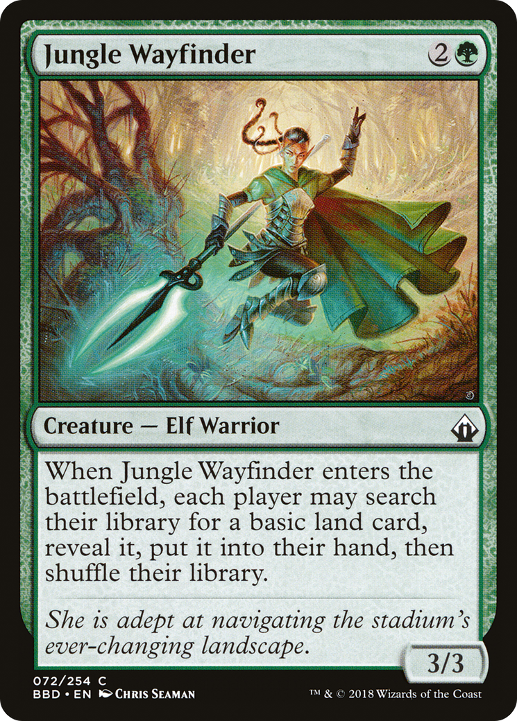 Jungle Wayfinder (BBD-072) - Battlebond Foil