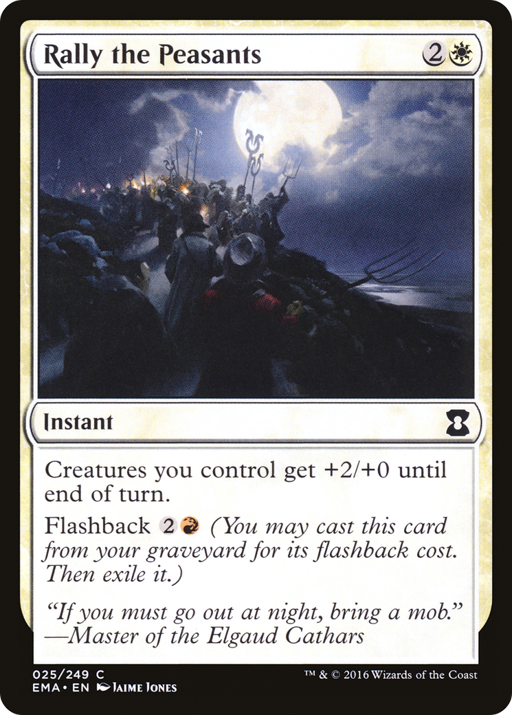 Rally the Peasants (EMA-025) - Eternal Masters