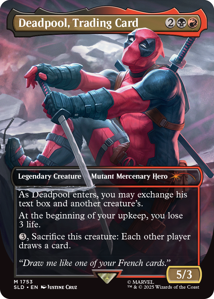 MTG: Deadpool x Secret Lair