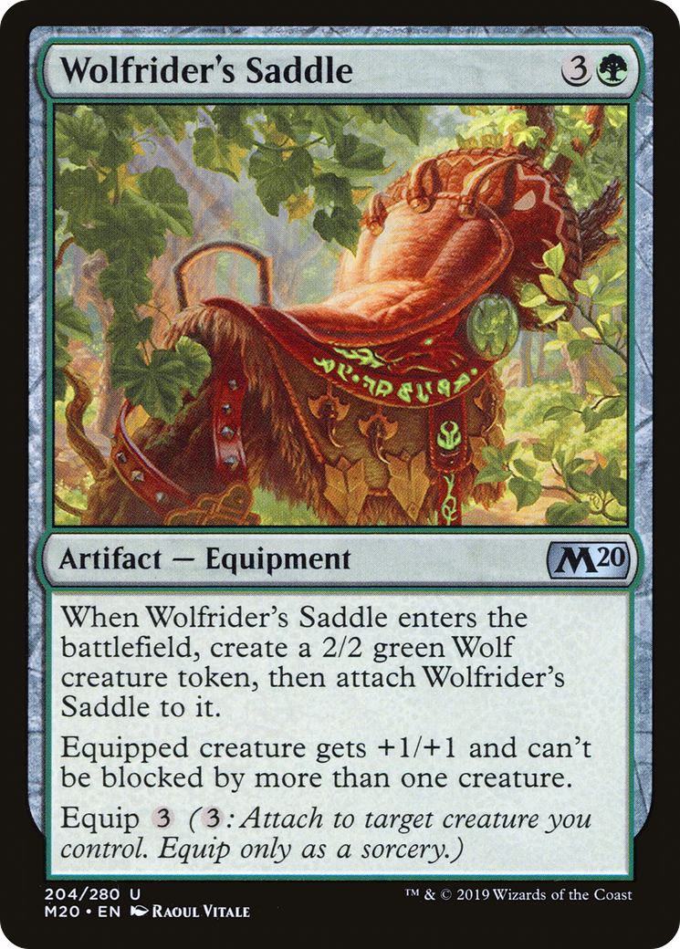 Wolfrider's Saddle (M20-204) - Core Set 2020