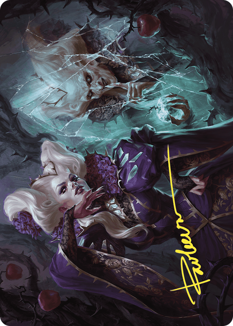 Conceited Witch // Conceited Witch (AWOE-011) - Wilds of Eldraine Art Series (Borderless) Foil