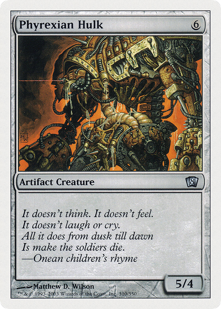 Phyrexian Hulk (8ED-310) - 8th Edition