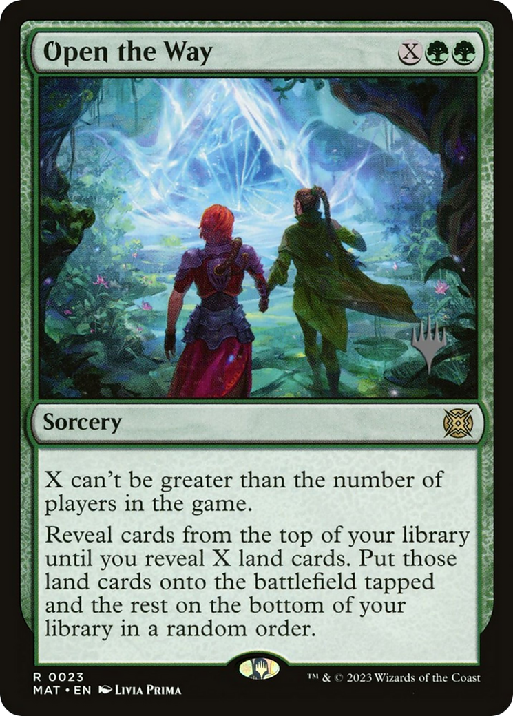 Open the Way (PPMKM-023) - March of the Machine: The Aftermath Promos
