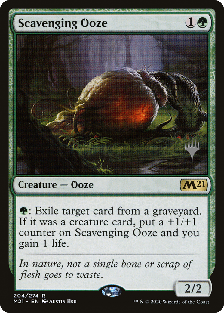 Scavenging Ooze (PPM21-204) - Core Set 2021 Promos Foil