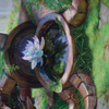 Timeless Lotus // Timeless Lotus (ADMU-057) - Dominaria United Art Series (Borderless)