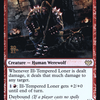 Ill-Tempered Loner (PRE-162) - Innistrad: Crimson Vow Promos: (Double Faced Transform) Foil