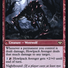 Ill-Tempered Loner (PRE-162) - Innistrad: Crimson Vow Promos: (Double Faced Transform) Foil