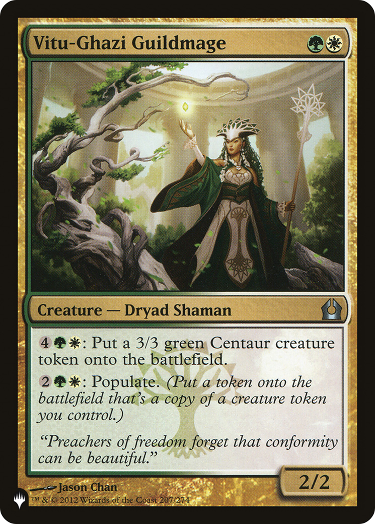 Vitu-Ghazi Guildmage (LIST-RTR-207) - The List