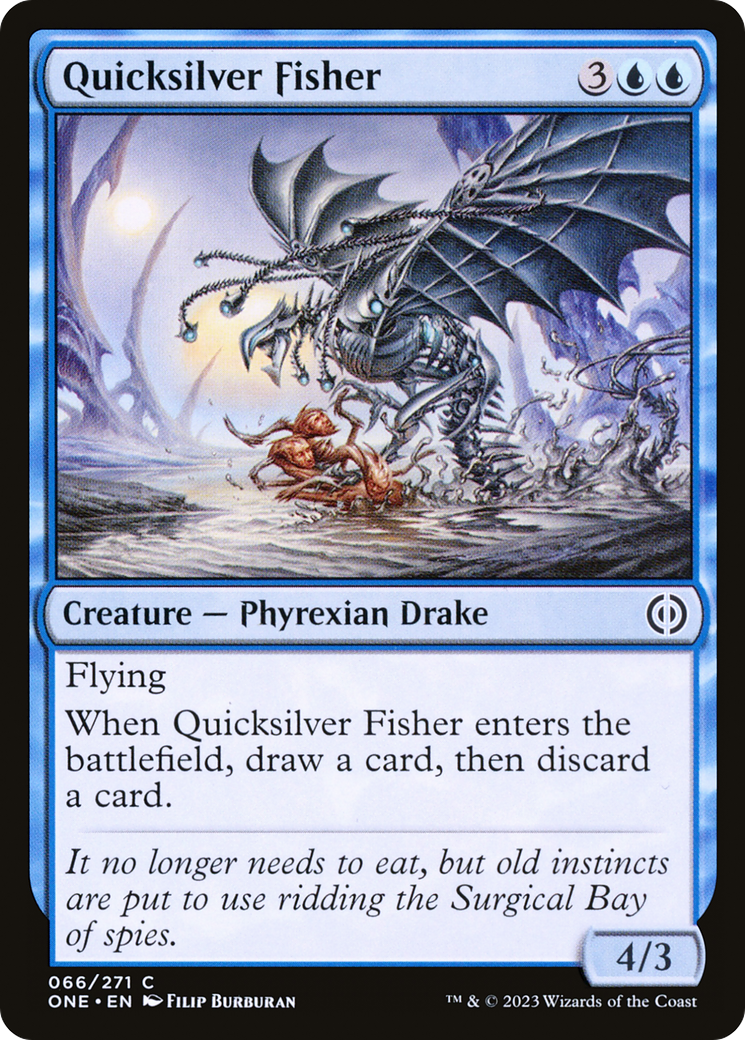 Quicksilver Fisher (ONE-066) - Phyrexia: All Will Be One