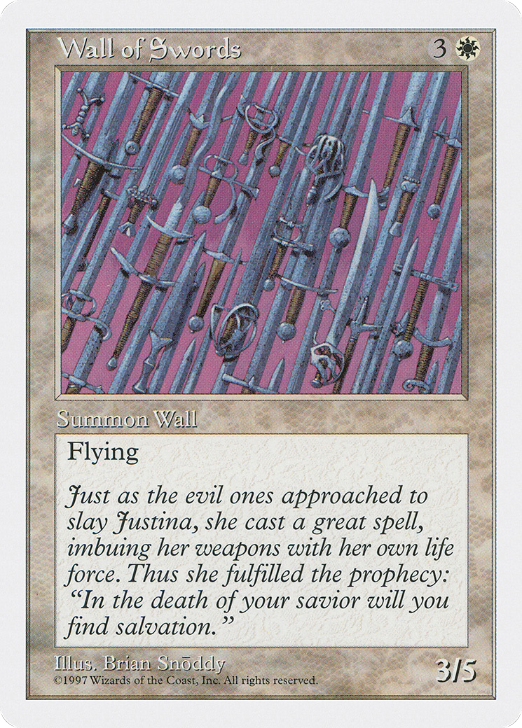 Wall of Swords (5ED-) - Fifth Edition