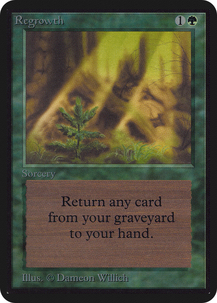 Regrowth (LEA-) - Limited Edition Alpha