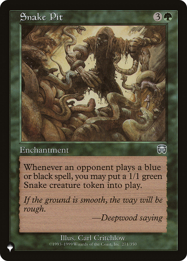 Snake Pit (LIST-271/350) - The List