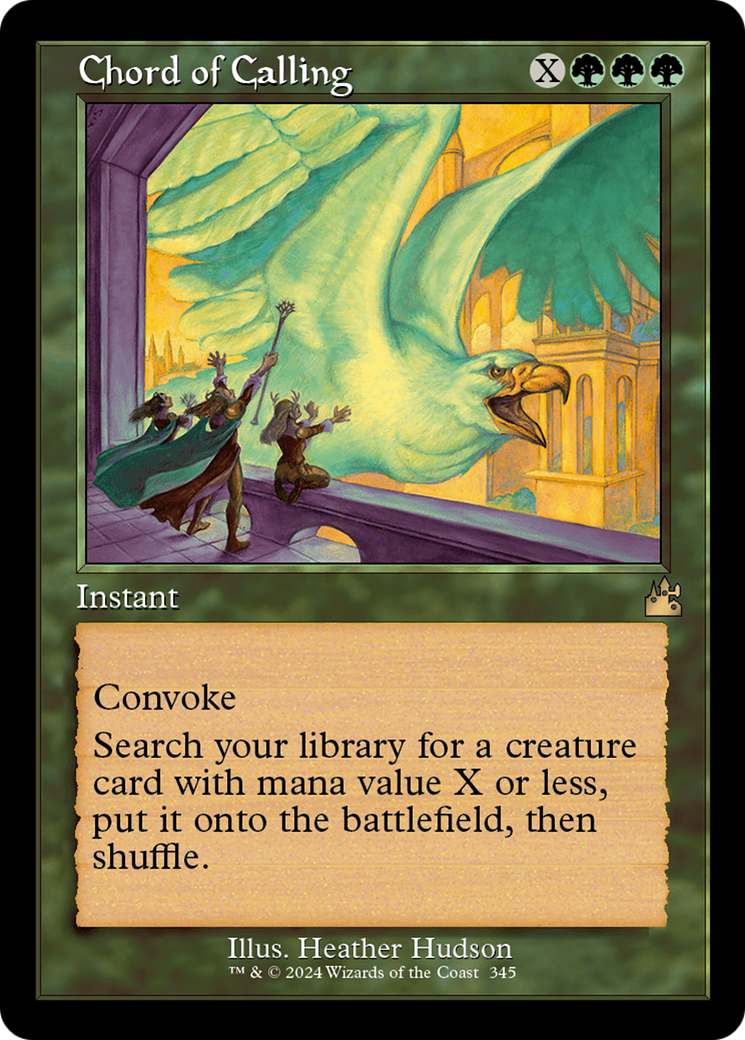 Chord of Calling (Retro Frame) (RVR-345) - Ravnica Remastered