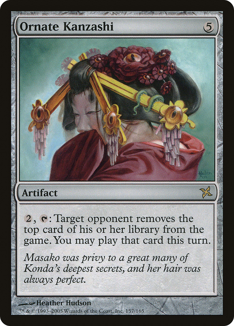 Ornate Kanzashi (BOK-157) - Betrayers of Kamigawa Foil