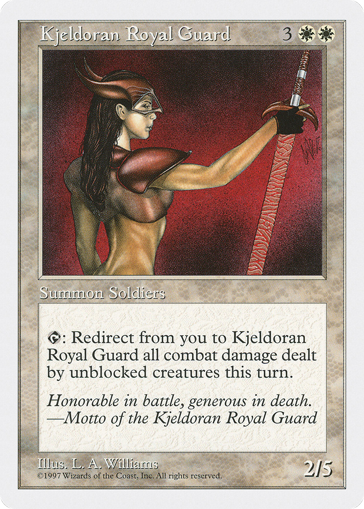 Kjeldoran Royal Guard (5ED-) - Fifth Edition