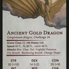 Ancient Gold Dragon // Ancient Gold Dragon (ACLB-005) - Battle for Baldur's Gate Art Series (Borderless) Foil