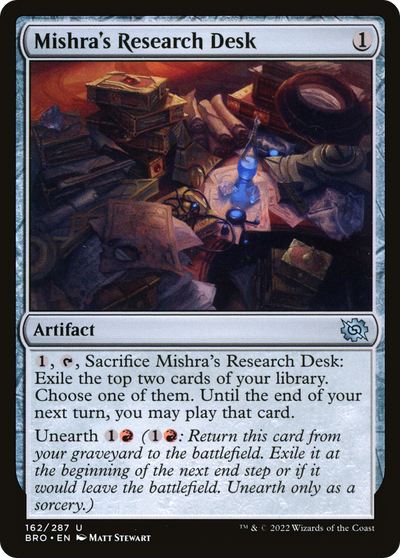 Mishra's Research Desk (BRO-162) - The Brothers' War