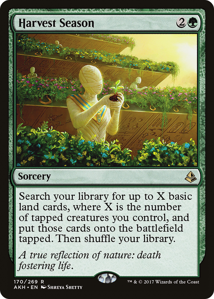 Harvest Season (AKH-170) - Amonkhet Foil