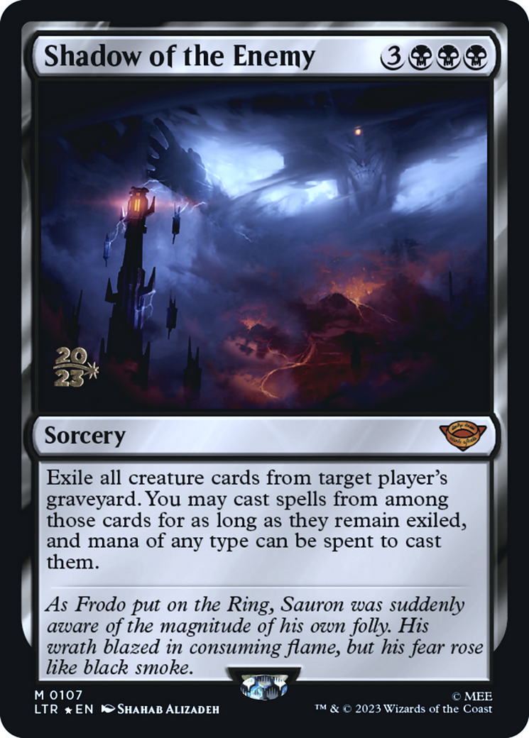 Shadow of the Enemy (PRE-107) - Tales of Middle-earth Promos Foil