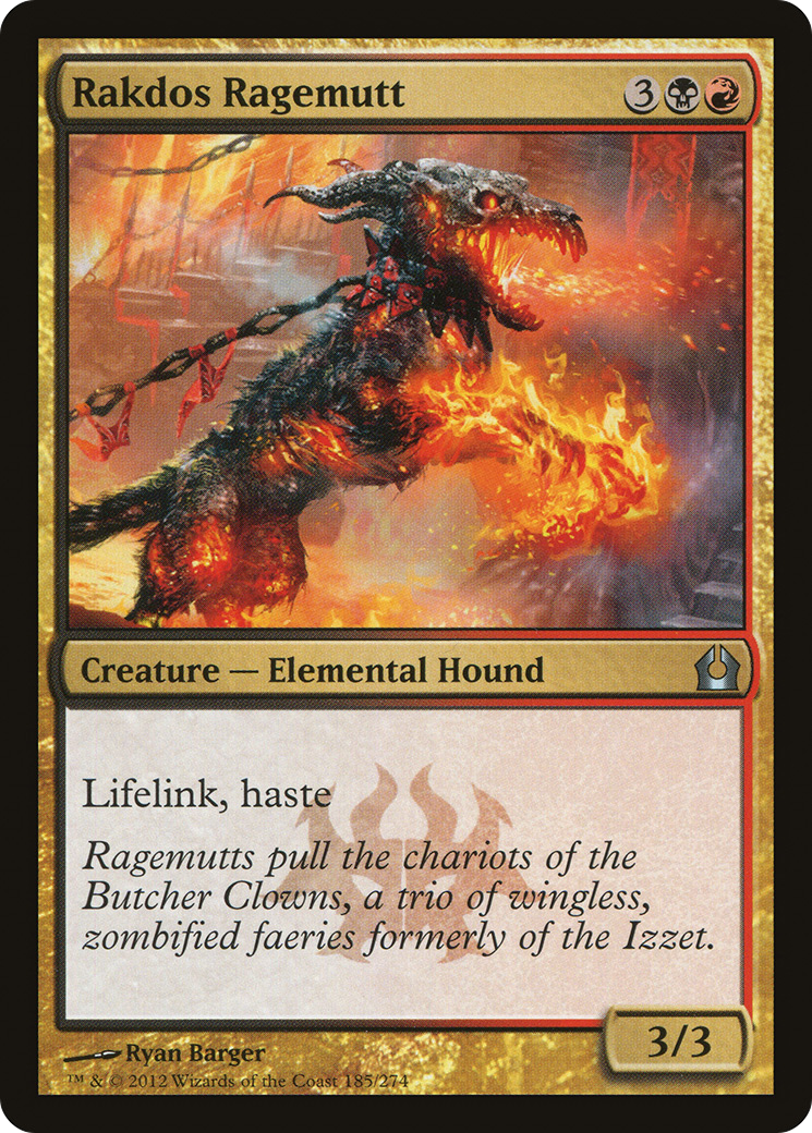Rakdos Ragemutt (RTR-185) - Return to Ravnica Foil