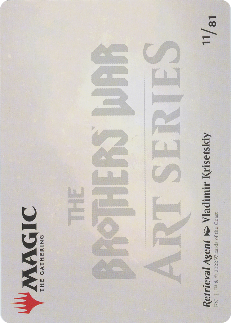 Retrieval Agent // Retrieval Agent (ABRO-011) - The Brothers' War Art Series (Borderless)