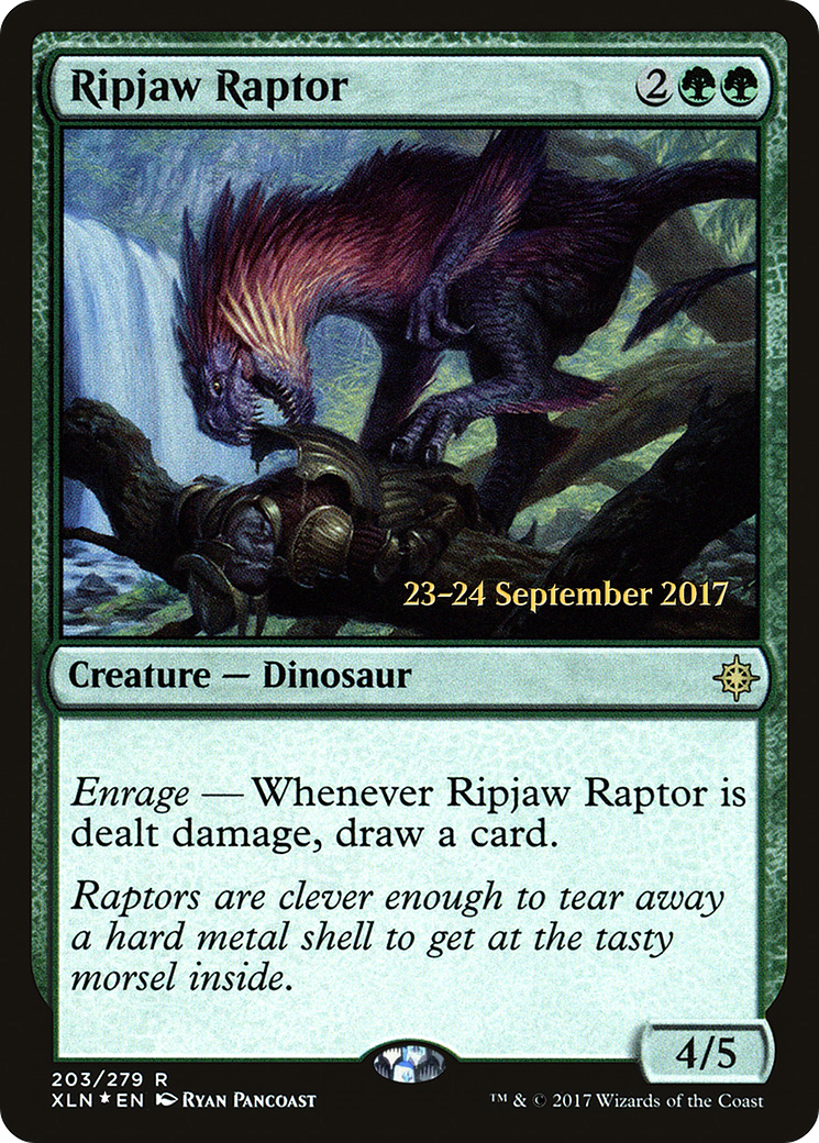 Ripjaw Raptor (PRE-203) - Ixalan Promos Foil