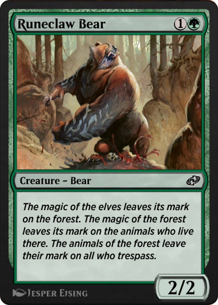 Runeclaw Bear (J21-624) - Jumpstart: Historic Horizons