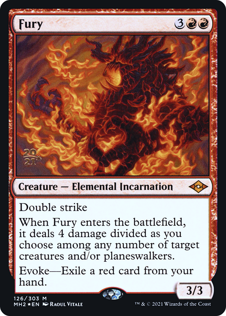 Fury (PRE-126) - Modern Horizons 2 Promos Foil